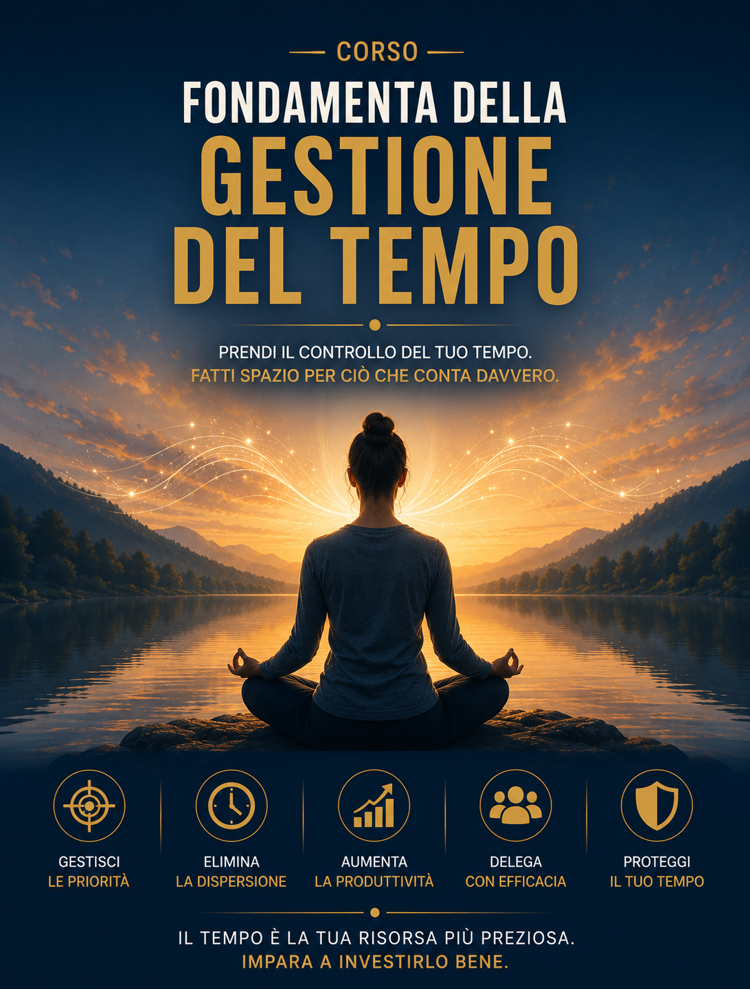 Locandina Fondamenta della Gestione del Tempo